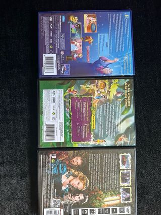Lote 9 peliculas Disney