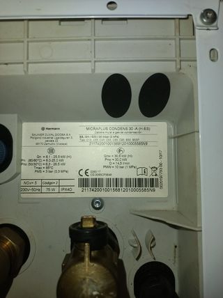 Calentador, Caldera Agua Gas Hermann