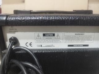 Amplificador guitarra