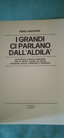 I GRANDI CI PARLANO DALL"ALDILA"