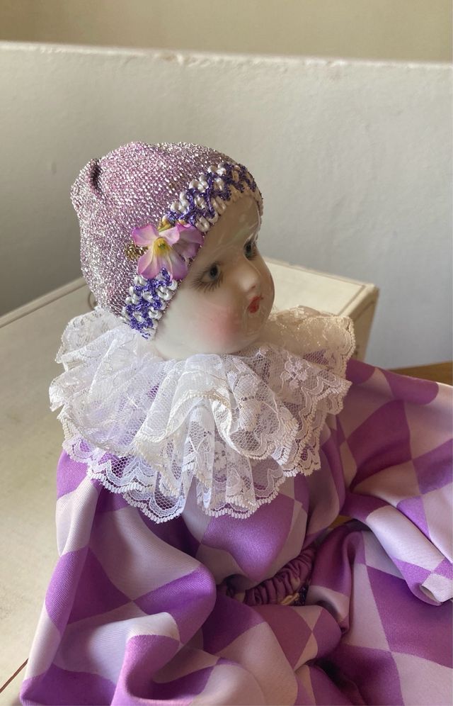 Arlequín porcelana vintage