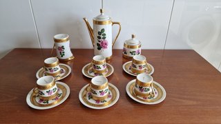 Juego de café LIMOGES