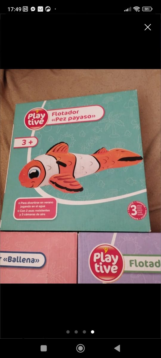 Hinchables/ inflables para piscina/playa