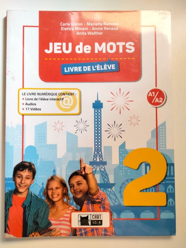 Libro de francés de segundo de la eso