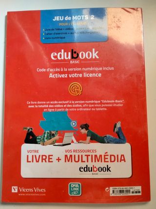 Libro de francés de segundo de la eso