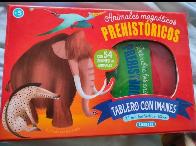 Juego educativo animales prehistóricos