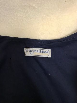 Vestido azul T40/L Pull&Bear