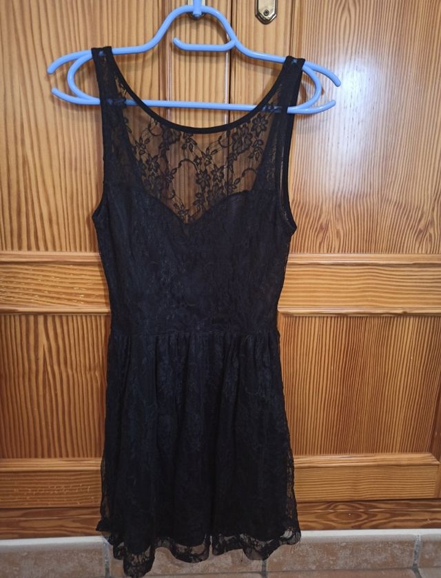 Vestido talla S negro 
