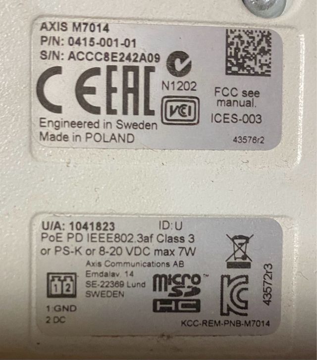 Conversor coaxial ethernet
