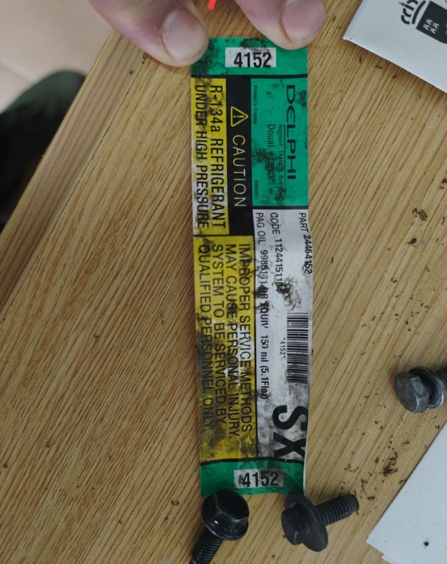 Compresor aire acondicionado Opel