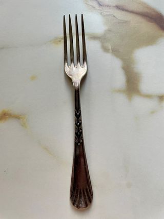 Juego 8+8 cucharas/tenedores alpaca antiguos