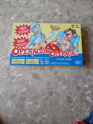 Juego operación. + 4 años