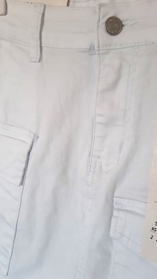 falda pantalón vaquera elástica