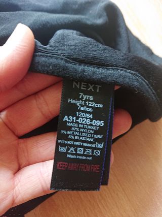 NEXT vestido fiesta niña