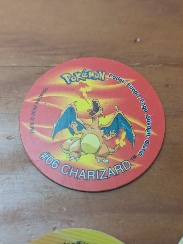 Tazos pokemon