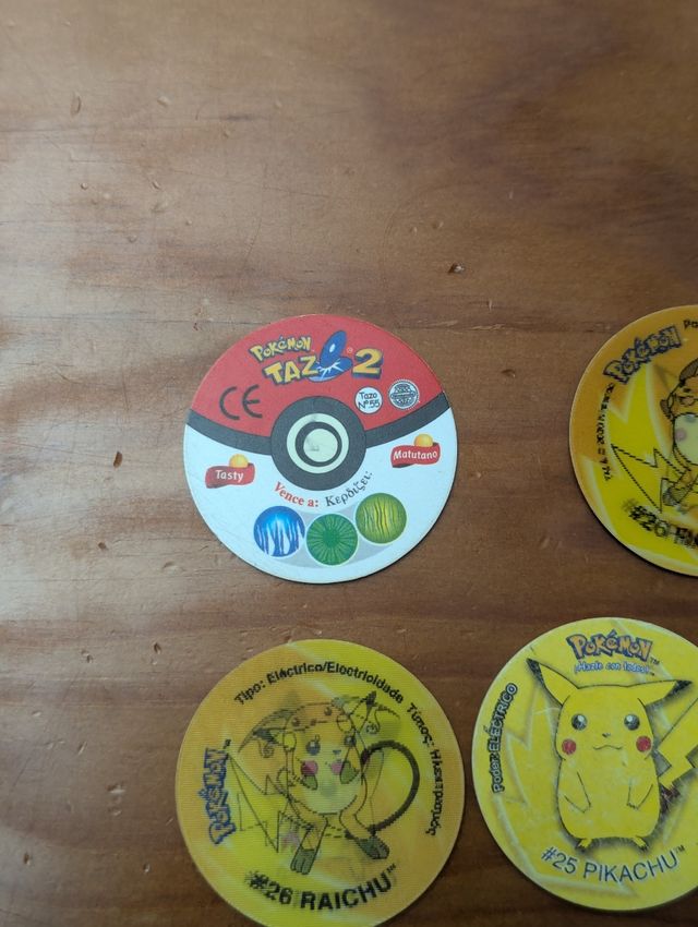 Tazos pokemon