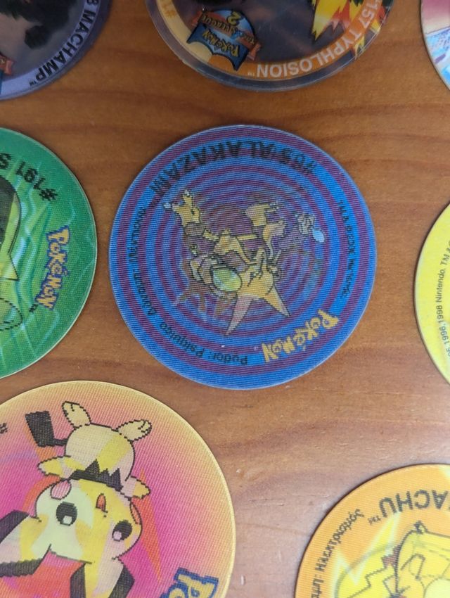 Tazos pokemon