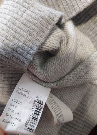 jersey defacto gris xl