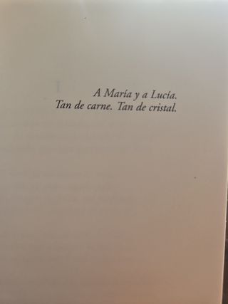 De carne o de cristal