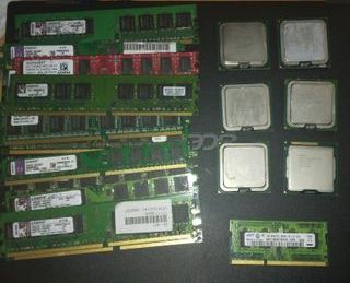 RAM y PROCESADORES