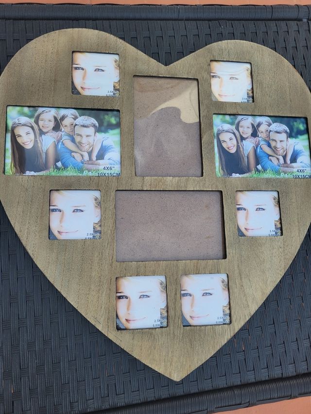 Marco fotos corazon