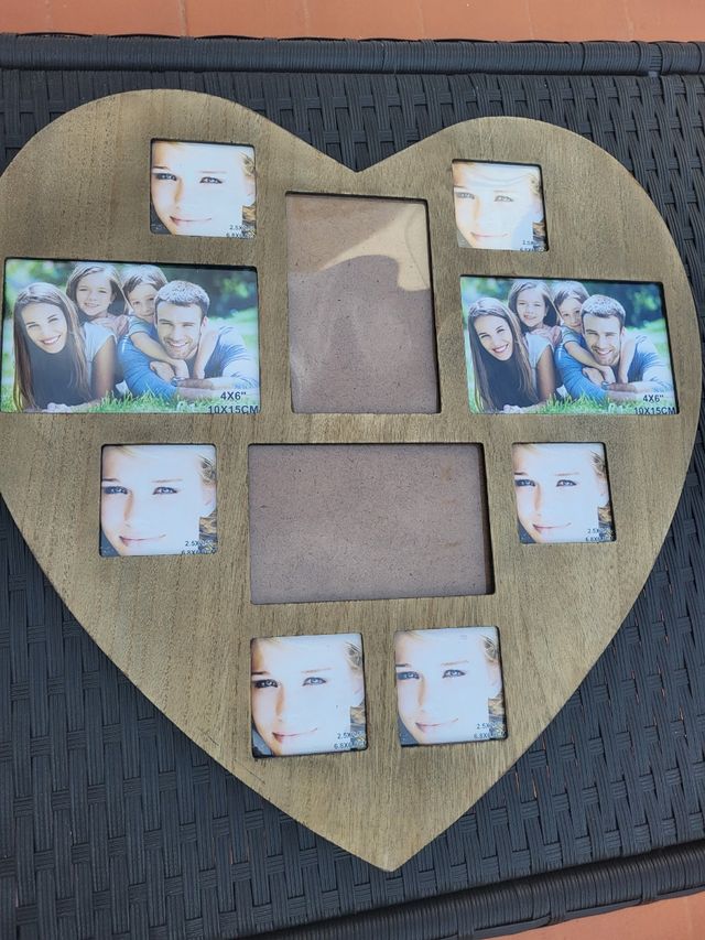Marco fotos corazon