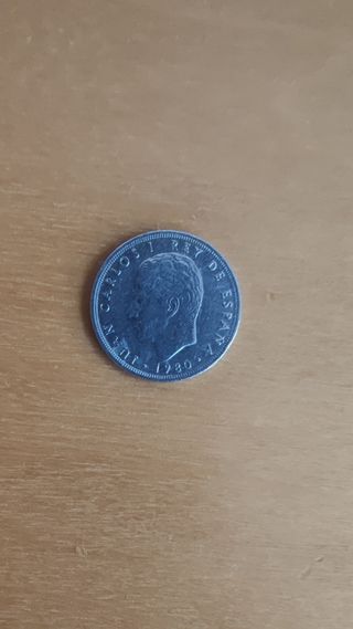 Moneda de 5 pesetas España 82