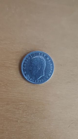 Moneda de 5 pesetas España 82