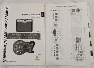 Multiefectos para guitarra V-Amp 2