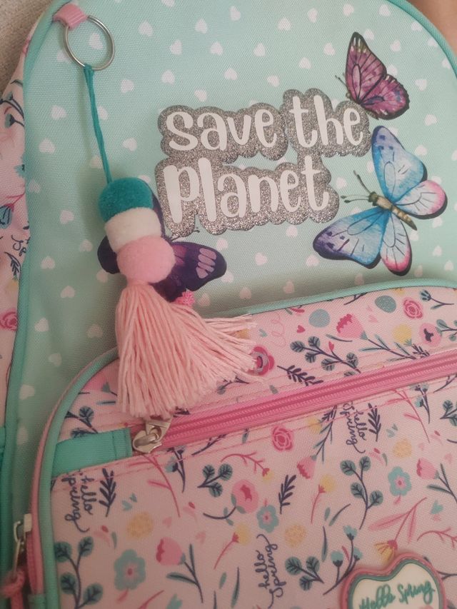 Mochila escolar niña sin estrenar