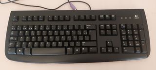 Teclado Logitech ps/2