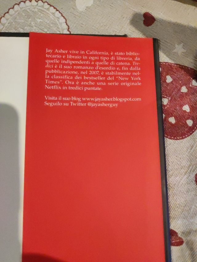 Libro tredici Jay Asher