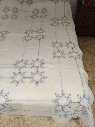 Mantelería Lagartera