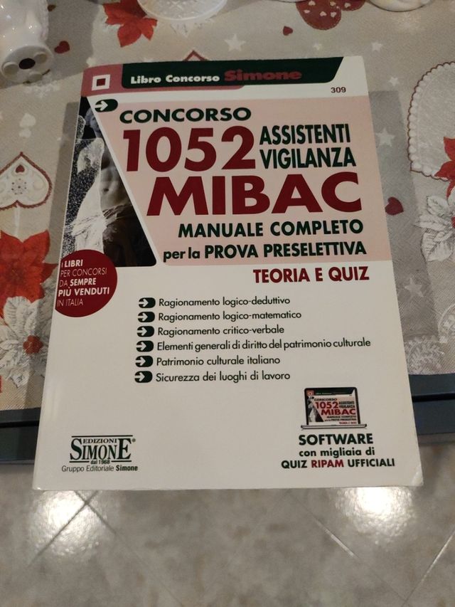 Libro concorso 1052 MIBAC