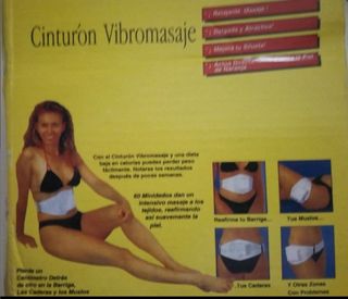 Cinturón Vibromasaje