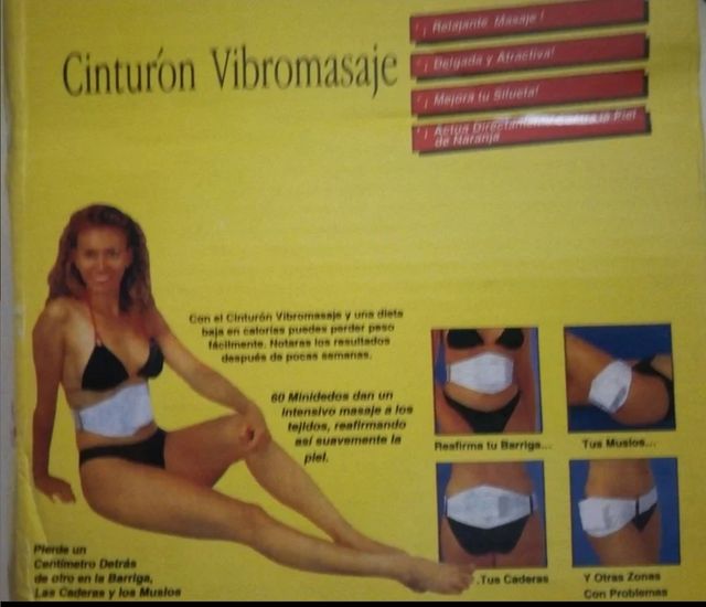 Cinturón Vibromasaje