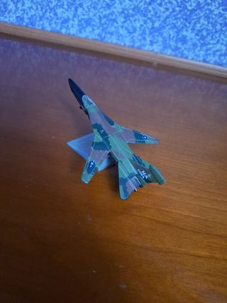 Maqueta avion metal