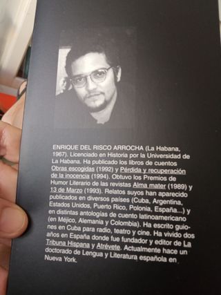 Enrique del Risco, Lágrimas de cocodrilo