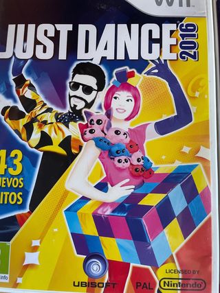 Juego wii Just dance 2016