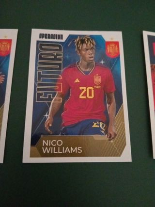 Cromos lamime yamal y niko Williams