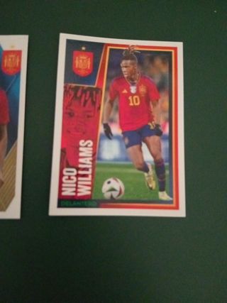 Cromos lamime yamal y niko Williams