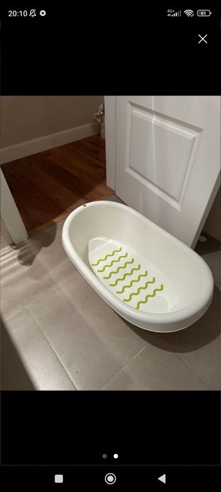 Bañera antideslizantes bebe