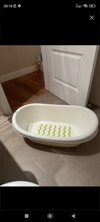 Bañera antideslizantes bebe