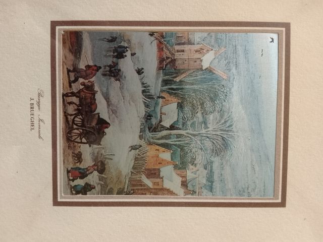 Quadretto litografia su alluminio