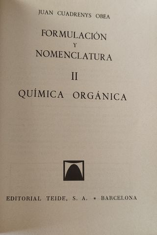 Libro de Formulación Química Orgánica