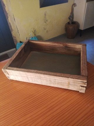 Criba de semillas Vintage 35X26x8