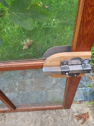 Ventanas madera de tea