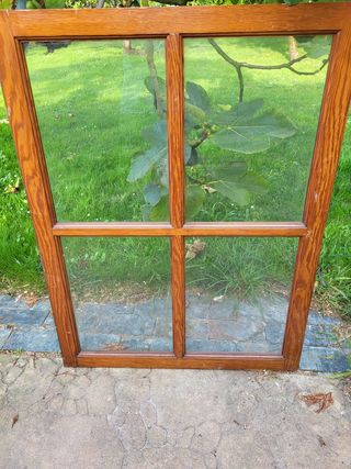 Ventanas madera de tea