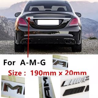 Emblema trasero Compatible Con Mercedes AMG 