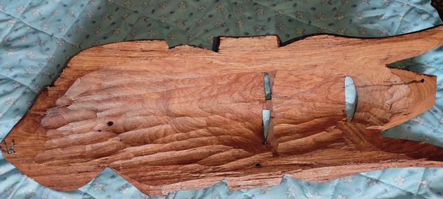 Maschera in legno antica